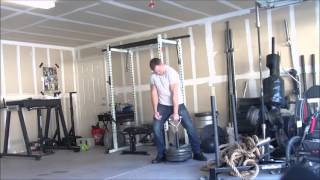 Rolling thunder: 180lbs, 2 reps per hand
