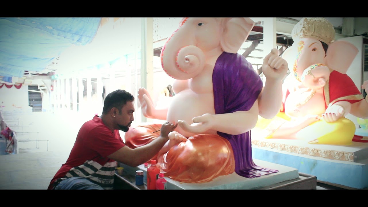 Best Ganpati Murti Making | Mukhedkar Art's | Pune  ( 2018 )