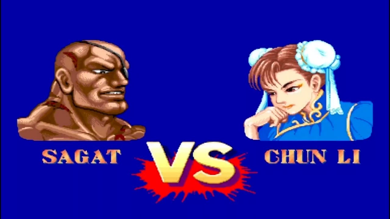 Sagat Vs Chun Li - Sf2 Champion Edition
