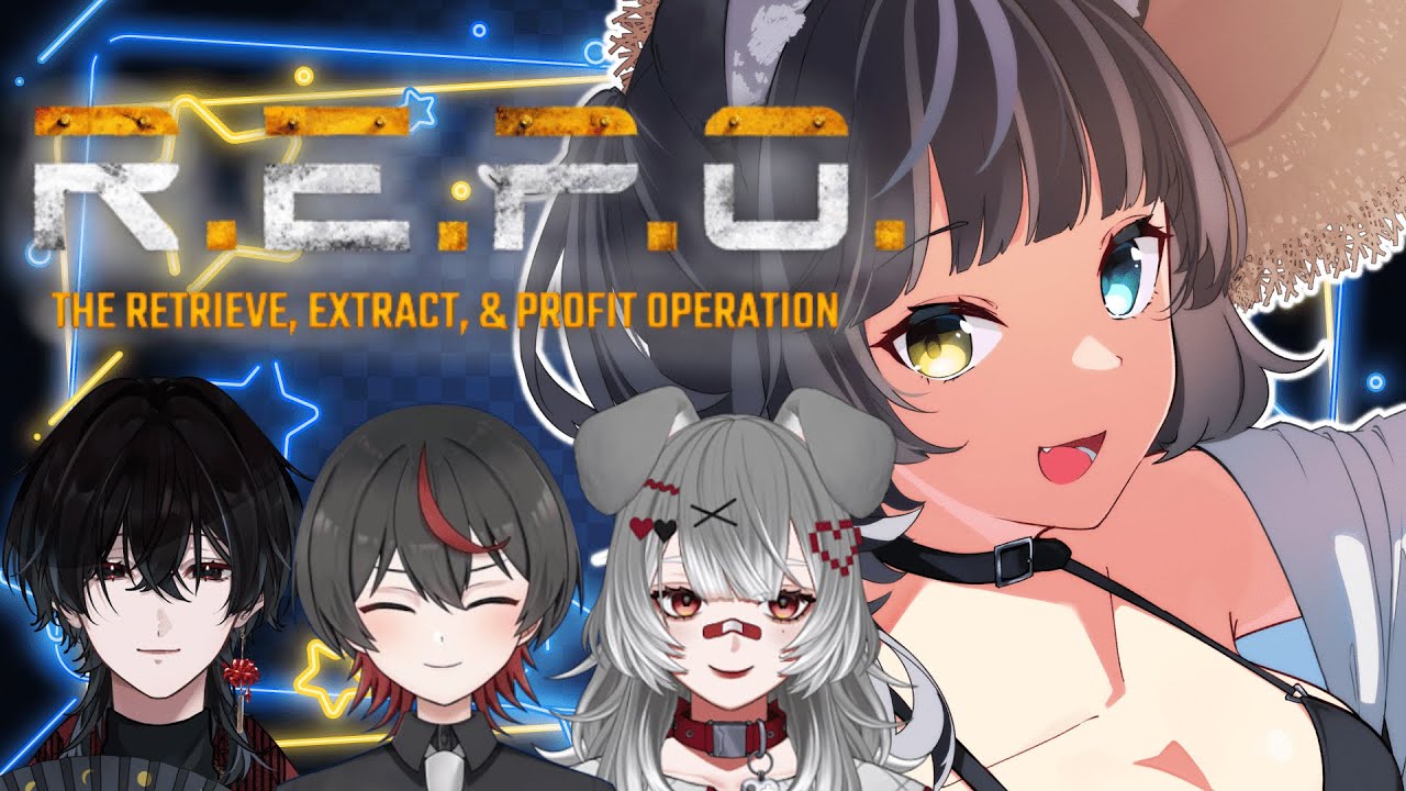 【R.E.P.O.】廃品回収で～す！【隼瀬樹】【椀小田しゅな】【狐花かさね】【神月シアン】【vtuber】