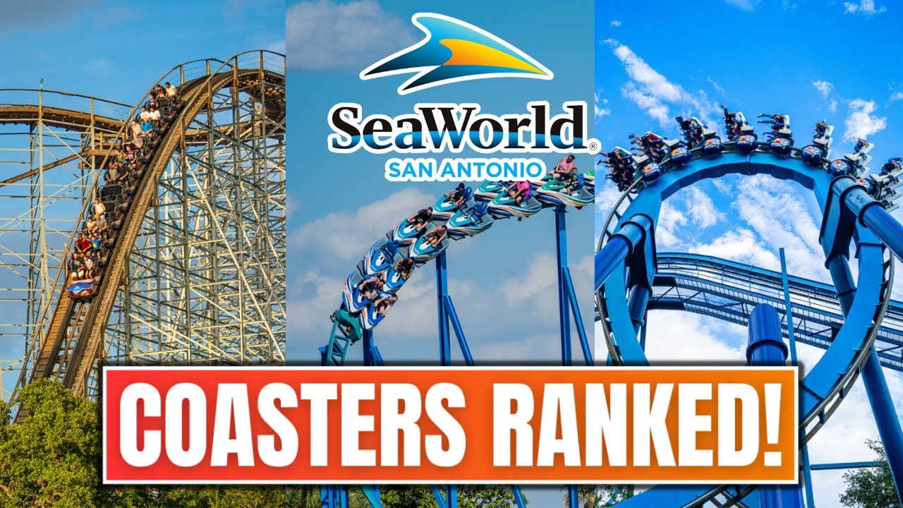 Рейтинг всех американских горок в SeaWorld San Antonio — от худших к лучшим!