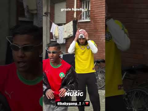 Baby Gang Mc Menor JP Are Filming A Clip 