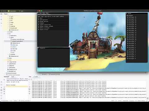 game engine from scratch #6-1 asynchronous asset loading demo :)