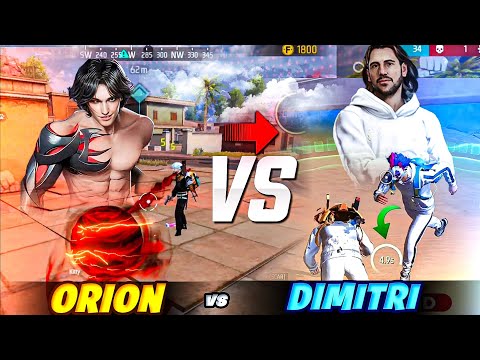 { DIMITRI VS ORION } who is best? || Free fire Best active Character