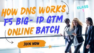 F5 BIG IP GTM (DNS) Introduction| Global Traffic Manager architecture Tutorial| How DNS works| Part1