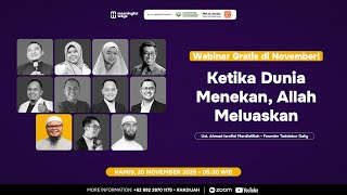 Ketika dunia menekan, Allah meluaskan