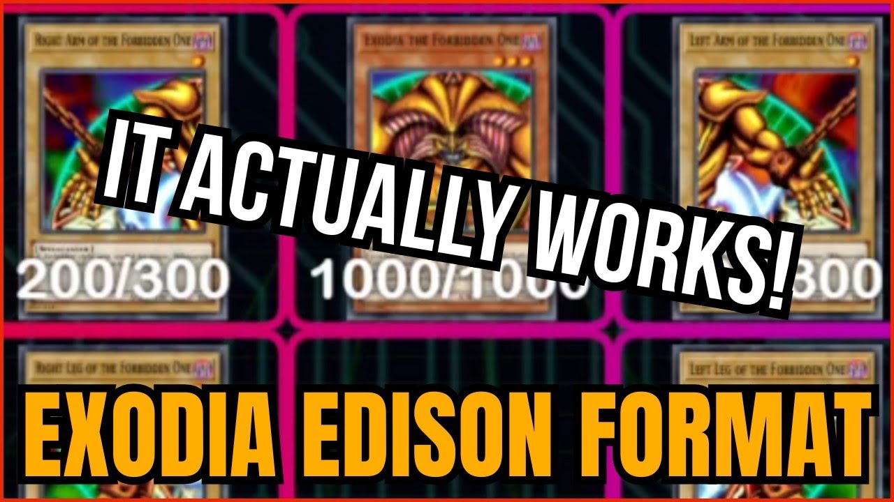 This Exodia Deck Gets CONSISTENT WINS in Edison Format | Deck Breakdown