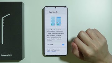 Samsung Galaxy S25: How to Turn ON/OFF Easy Mode