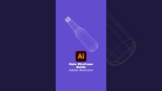 Make Wireframe Object in Adobe Illustrator