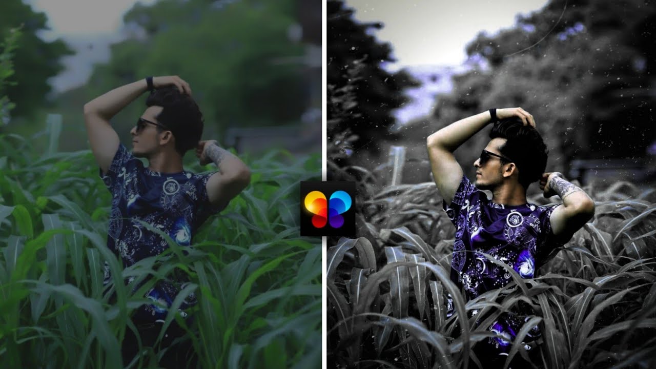 Lumii Black And White Tone Effect Photo Editing !! lumii dark moody photo editing !!