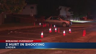 2 people hurt in Linden shooting
