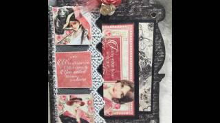 SaCrafters LLC Altered Chipboard Mini Dresser Album