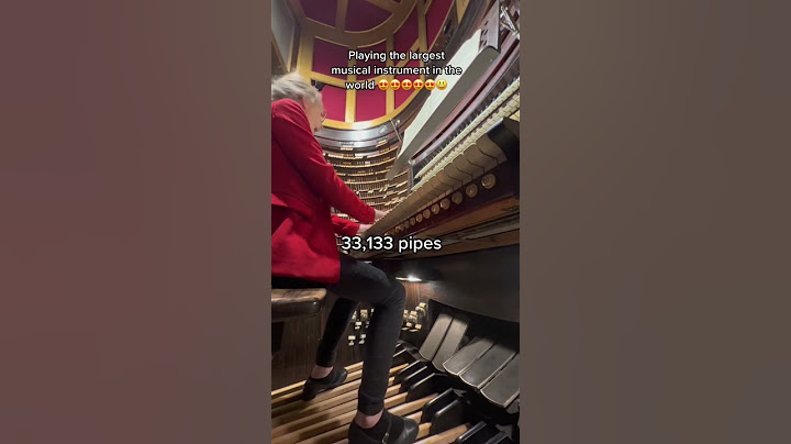 Largest pipe organ in the world. I am OBSESSED. #pipeorgan #organist #organtok #classicalmusic