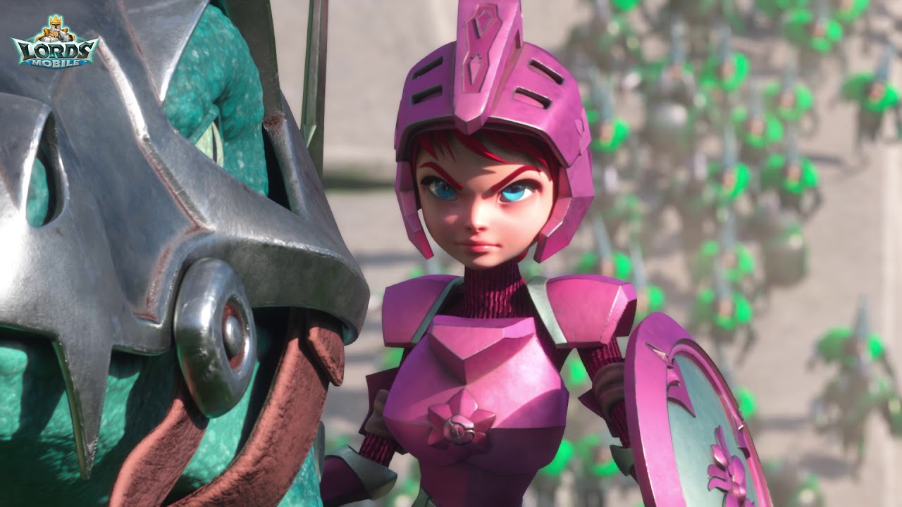 ローモバ公式 アニメーションpv 死の騎士 Vs 薔薇の騎士篇 Youtube