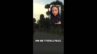 Bodycam, dashcam reveal final moments of Daytona Beach murder suspect in Titusville
