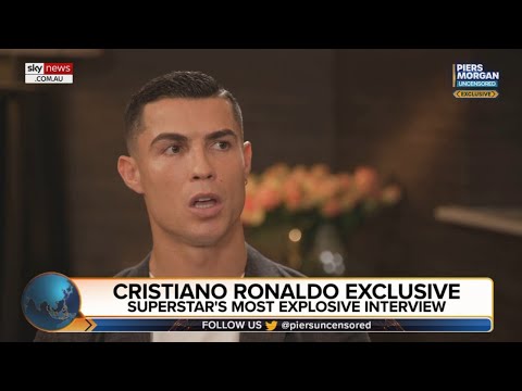 IN FULL: Cristiano Ronaldo turns up the heat in Piers Morgan interview