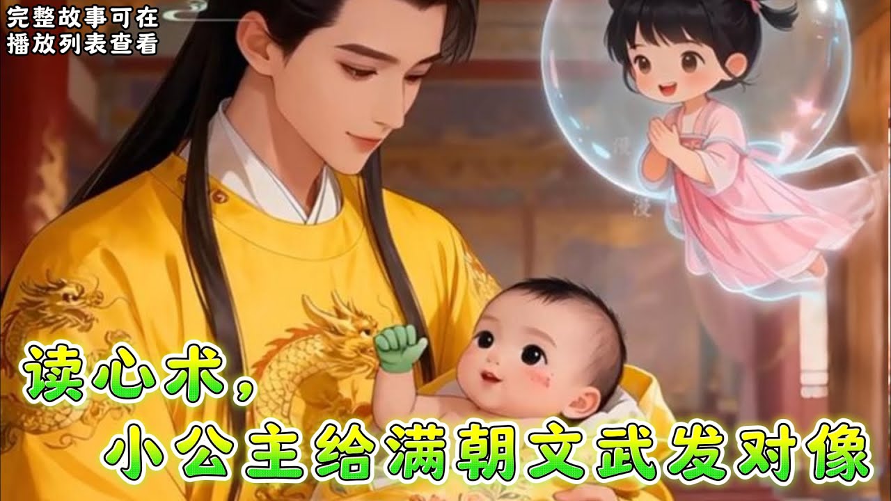 《读心术，小公主给满朝文武发对像》：无CP!有钱有闲的女主，自己独美她不香么!读心触发条件是与事件相关，对女主充满善意有50%的机会可以听到女主心声!#小说推文 #漫画解说 #持续更新