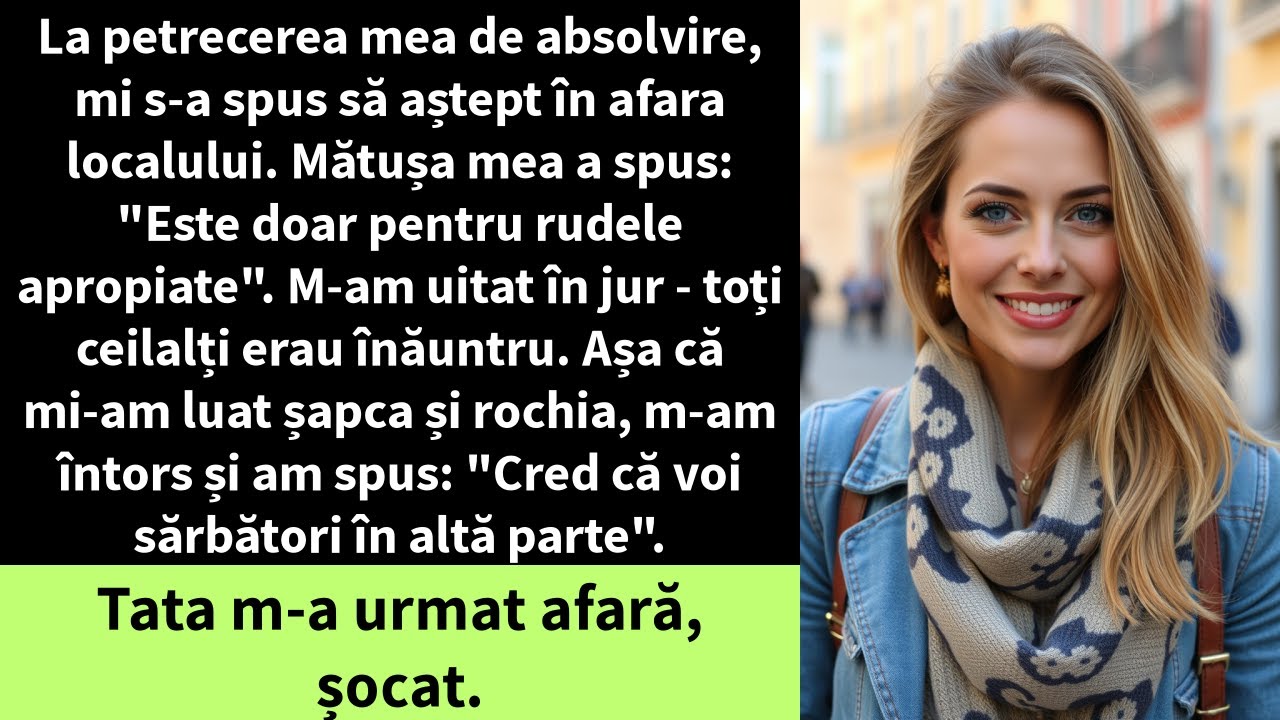 După ani de serviciu, mă întorceam în sfârșit acasă de Crăciun. Dar tatăl meu mi-a trimis un mesaj: