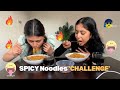 Spicy Noodle challenge with my friend| Alisha Karki | Nepali