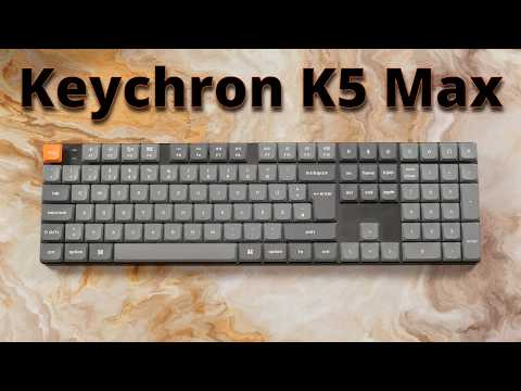 Keychron K5 Max | Low-Profile Mechanical Keyboard