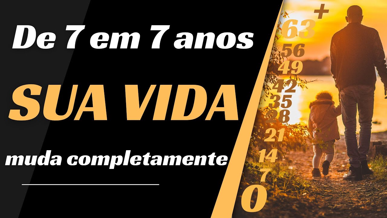 Compreendendo o ciclo de 7 anos e as etapas da nossa vida. - YouTube