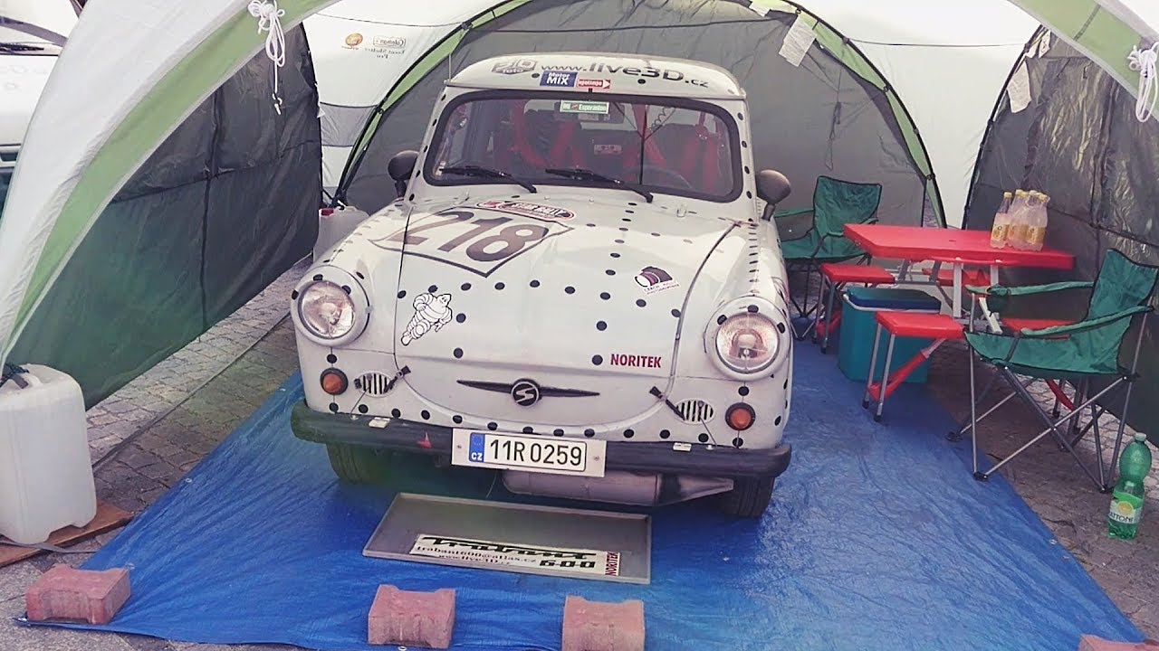 Trabant P60 (1964) kompilace | rally Mělnický okruh 2018