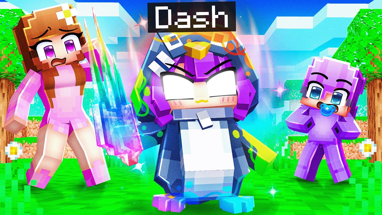 I Became an OP BABY Gugugaga in Minecraft...