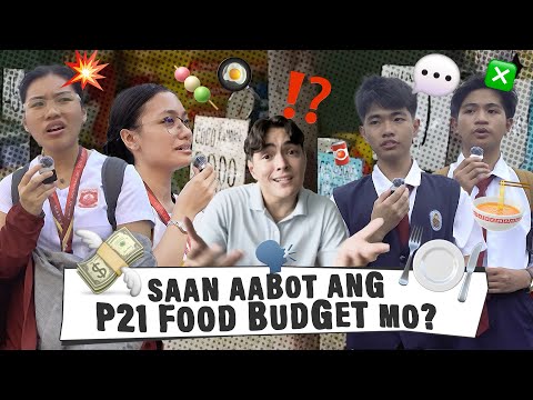 SAAN AABOT ANG P21 FOOD BUDGET MO? (Opinionated Ep. 10)