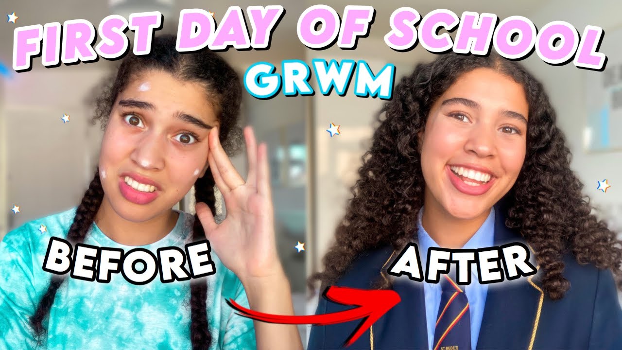 first day of school grwm year 11