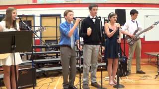 CRMS Students singing "My Wish" at the 8th Grade Promotion