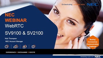 NEC SV9100 WebRTC