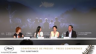 THE SUBSTANCE - Press Conference - English - Cannes 2024