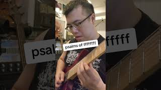 Psalm of jeff Loomis #guitar #metalsolo #metal #nevermore