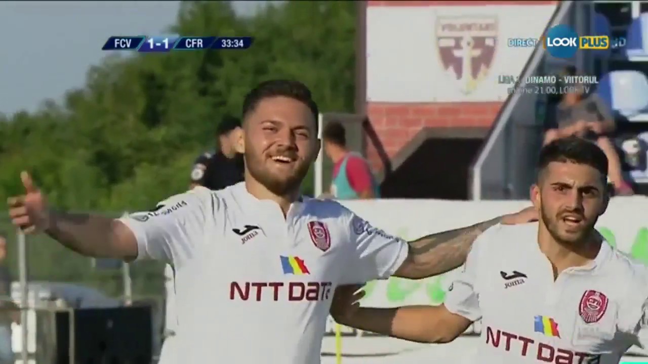 Alex Ionita marcheaza si restabileste egalitatea! FC Voluntari - CFR Cluj 1-1! Liga 1 - Etapa 4 liga 1 clasament