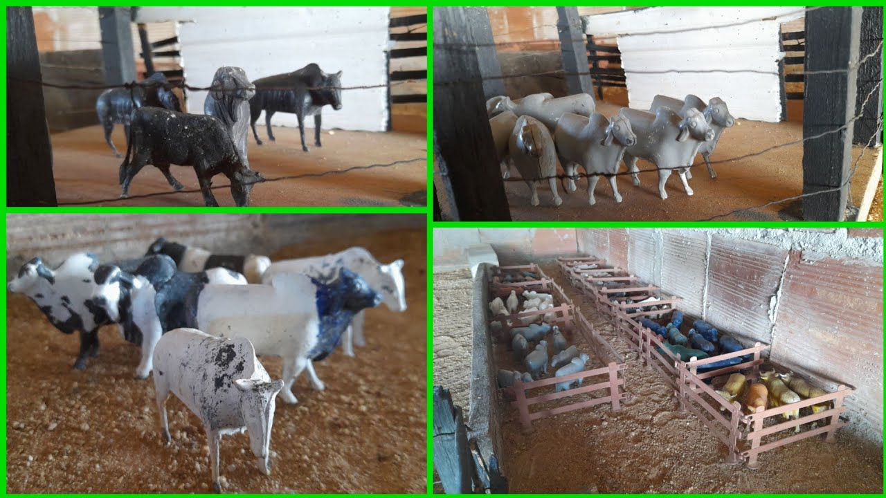 Leilão de gado de brinquedo