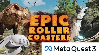 Epic Roller Coasters – Meta Quest 3 VR Gameplay | Thrilling VR Rides