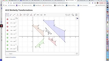 Edmentum Geometry - Similarity and Similarity Transformations part 1 of 2