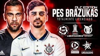 PES BRAZUKAS DLC EDITION- NOVAS FACES - GRÁFICOS HD - MULTIPLACARES -