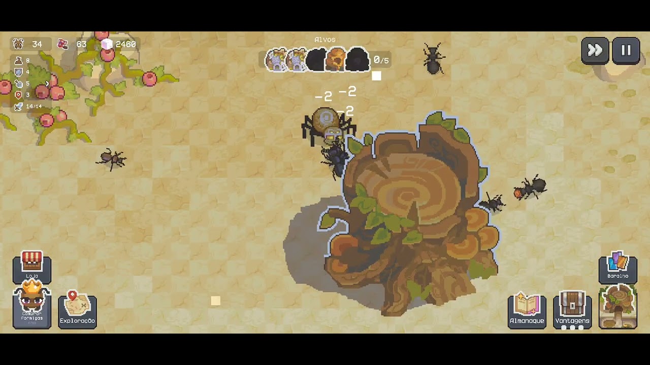 Ant Colony - 3° fase de novo mapa (7.1.2)