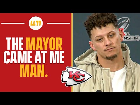 Patrick mahomes couldn't believe the mayor of cincinnati came after him i cbs sports hq