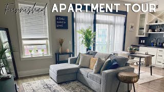 Fully Furnished Apartment Tour | Luxury Apartment Charlotte NC