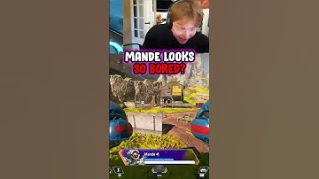 Mande looks so bored?