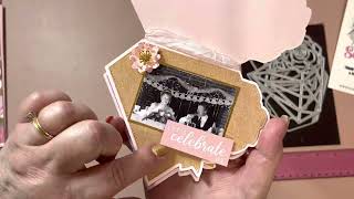 Diamond Mini Album from @ScrapDiva29 #scrapdivadesigns