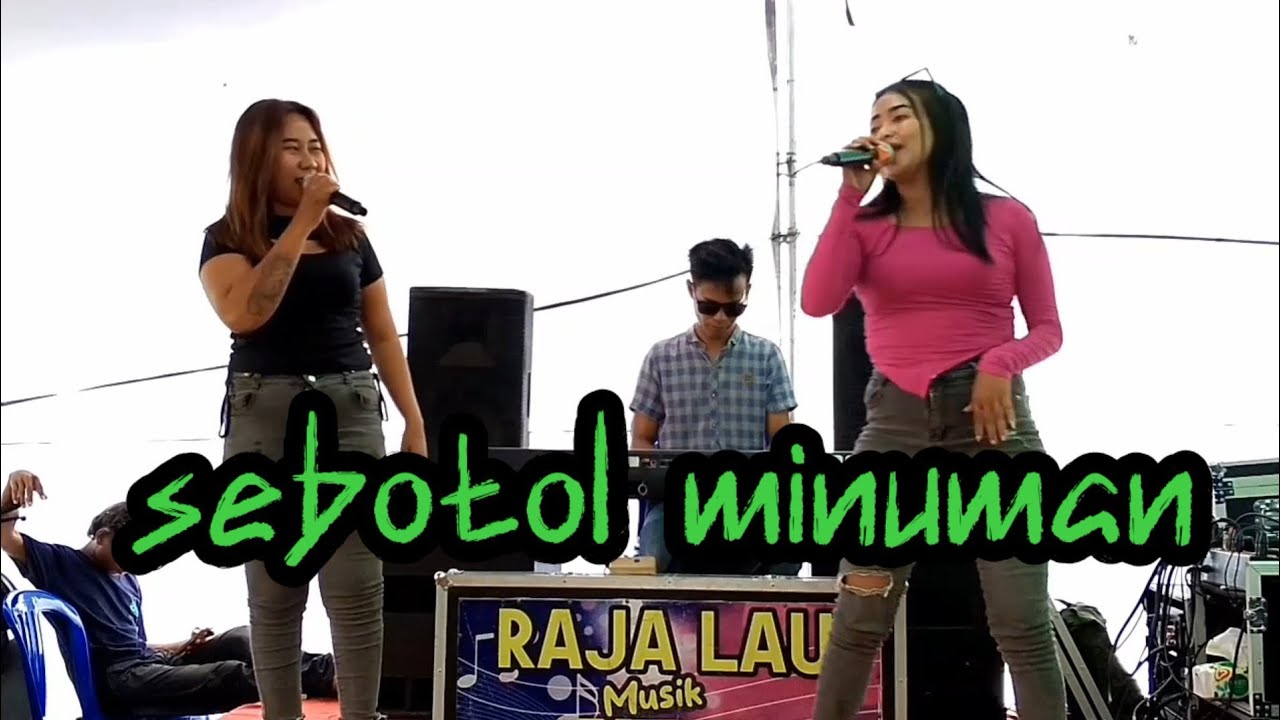 📌gara gara sebotol minuman cover aftiar...enak buat goyang