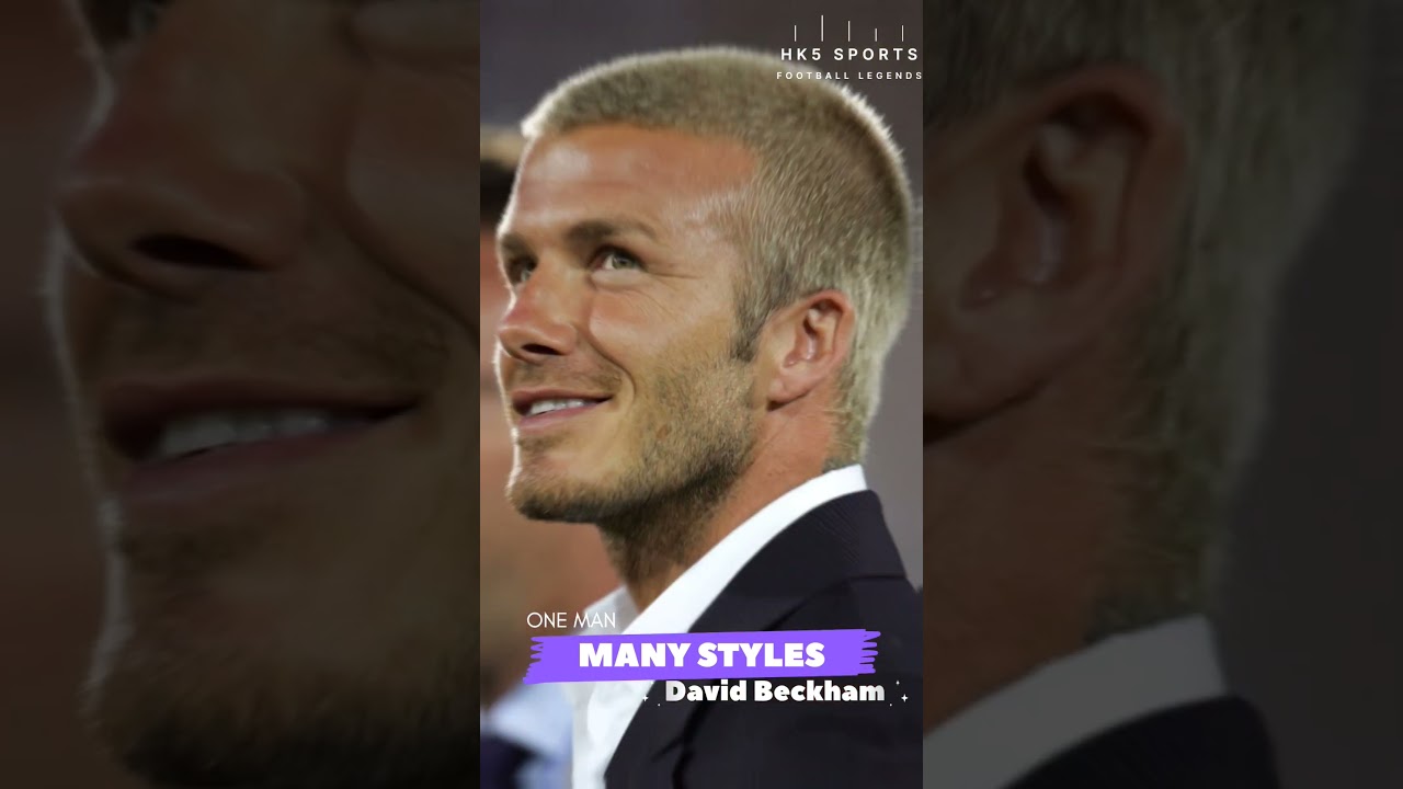 DAVID BECKHAM ALL HAIRSTYLES 