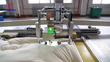 Perfect Cushion Tufting by Richpeace Automatic tufting Machine