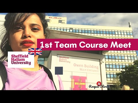 1st Team Course Meet @ Hallam View Hall : Sheffield Hallam University - Vlog 83!