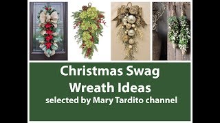 Christmas Swag Ideas - Best DIY Wreath Ideas for Winter Season - Christmas Decor Inspo