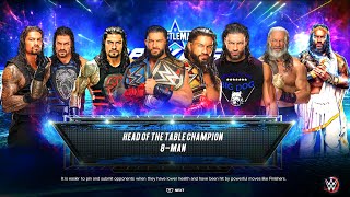 ROMAN REIGNS 8-Man Match for the GOAT Championship [WWE 2K23] [ULTRA Realistic Graphics] [RTX 4090]