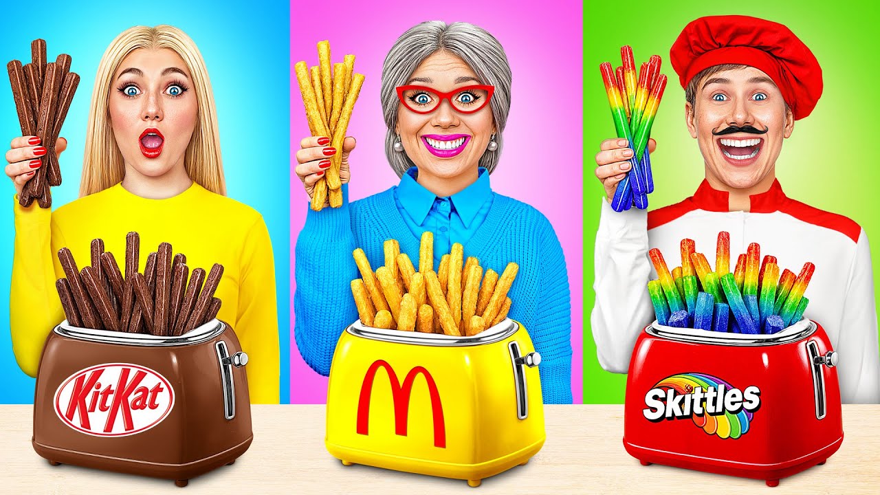 Кулинарный Челлендж: Я против Бабушки | Секреты и Гаджеты для Кухни от Friendly DO